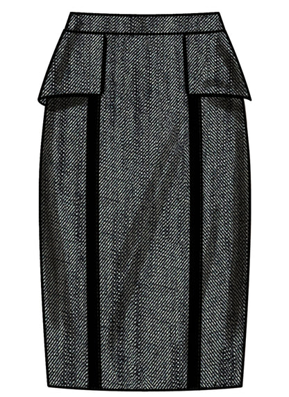 New Look sewing pattern N6792 envelope showing pencil skirts in three lengths