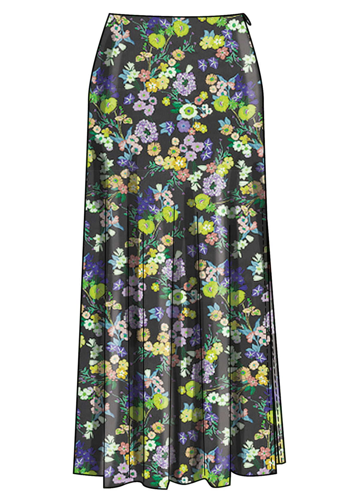 New Look sewing pattern N6793 envelope showing skirts