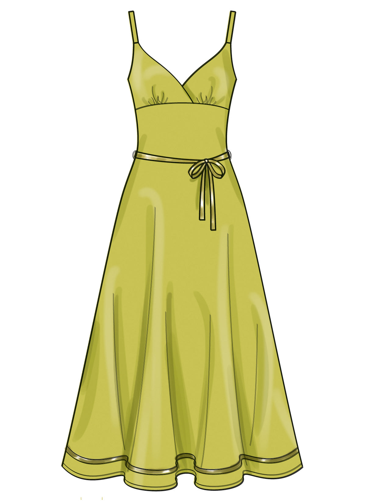 New Look sewing pattern N6800 envelope showing sundresses with sleeve and neckline variations