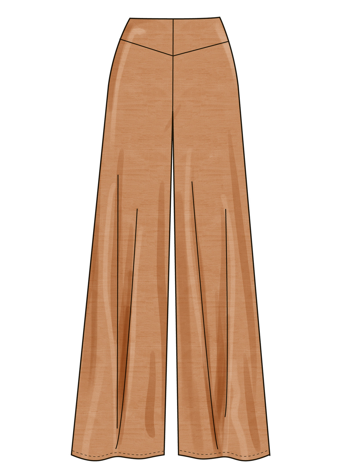 New Look N6801 sewing pattern envelope showing tie front tops