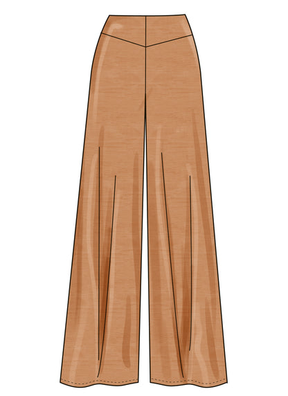 New Look N6801 sewing pattern envelope showing tie front tops