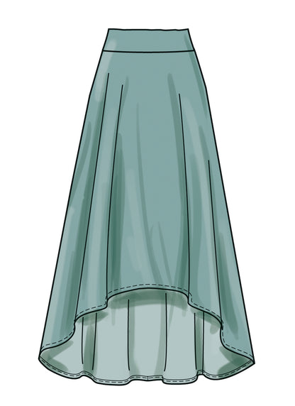 New Look N6804 sewing pattern envelope showing pullover tops