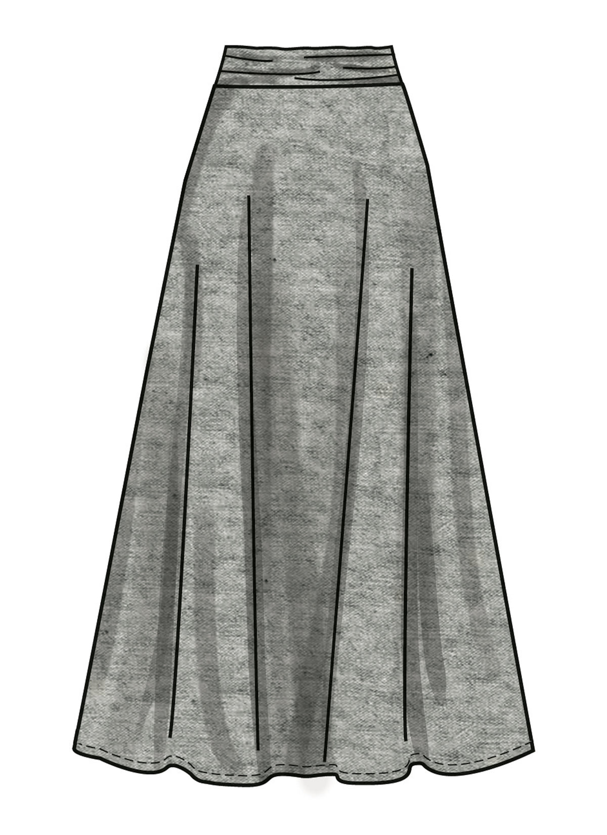 New Look N6804 sewing pattern envelope showing pullover tops