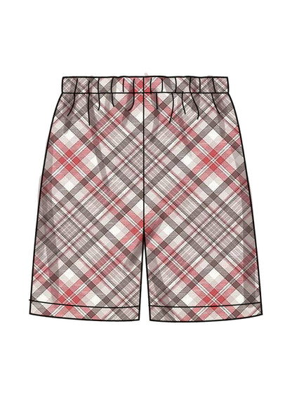 New Look N6805 sewing pattern envelope showing unisex sleepwear