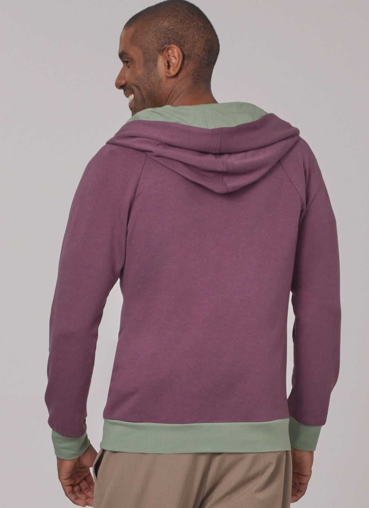 New Look N6806 sewing pattern envelope showing a unisex hoodie and top