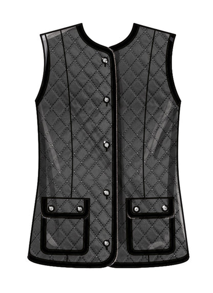 New Look N6812 sewing pattern envelope showing a jacket and vest