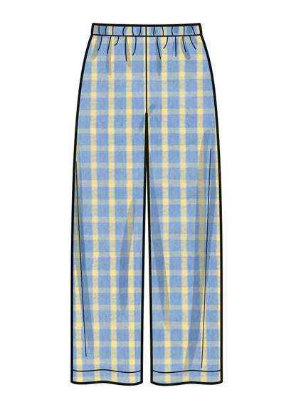 New Look N6820 sewing pattern envelope showing children's sleepwear