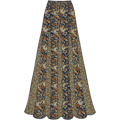 Simplicity S8923 sewing pattern envelope showing skirts