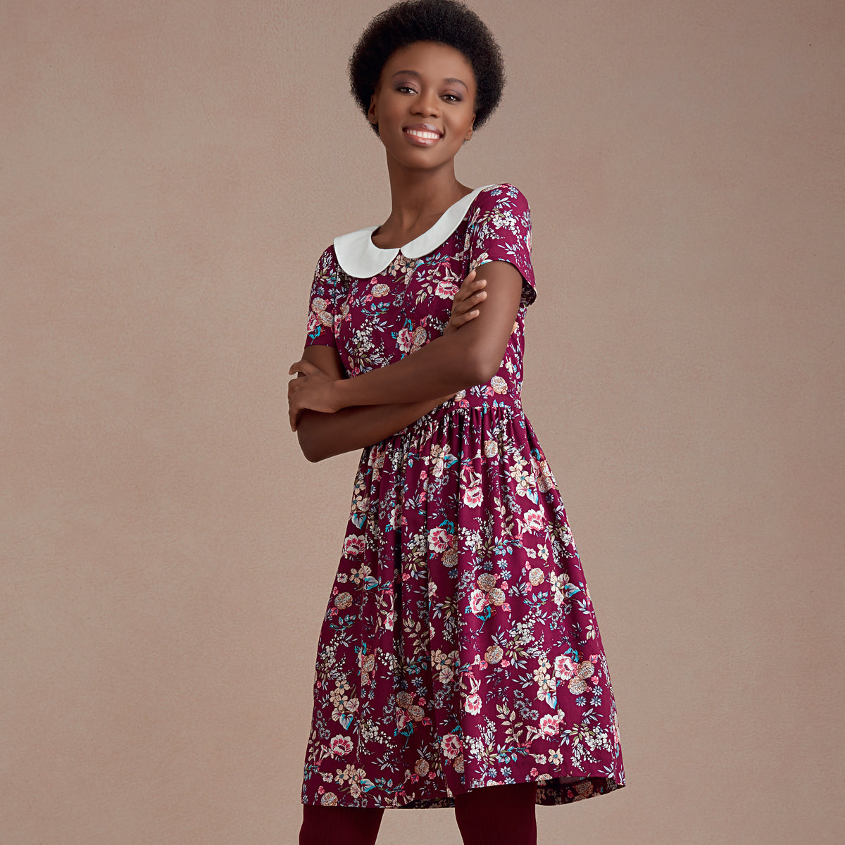 Simplicity S8946 sewing pattern envelope showing a baby doll dress