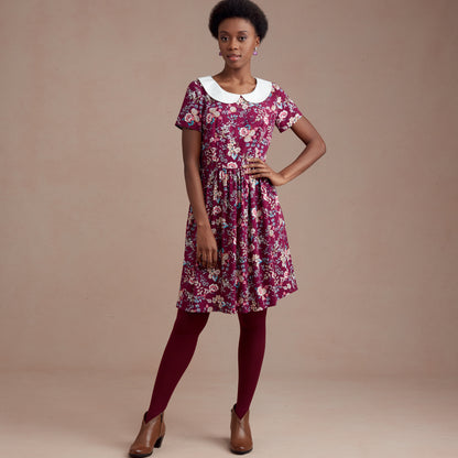 Simplicity S8946 sewing pattern envelope showing a baby doll dress