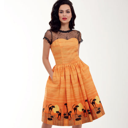 Simplicity S8979 sewing pattern envelope showing costume dresses