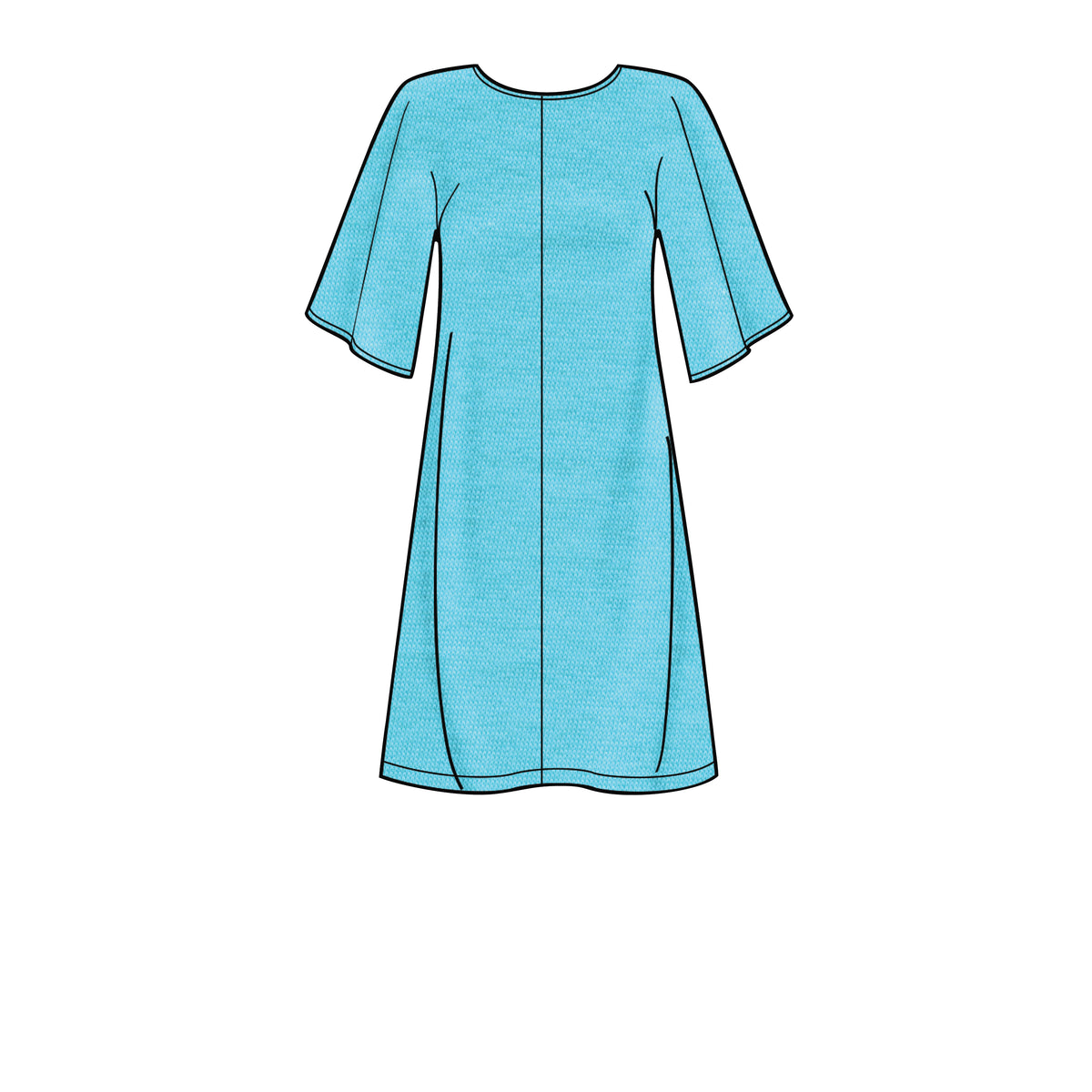 Simplicity S8981 sewing pattern envelope showing dresses