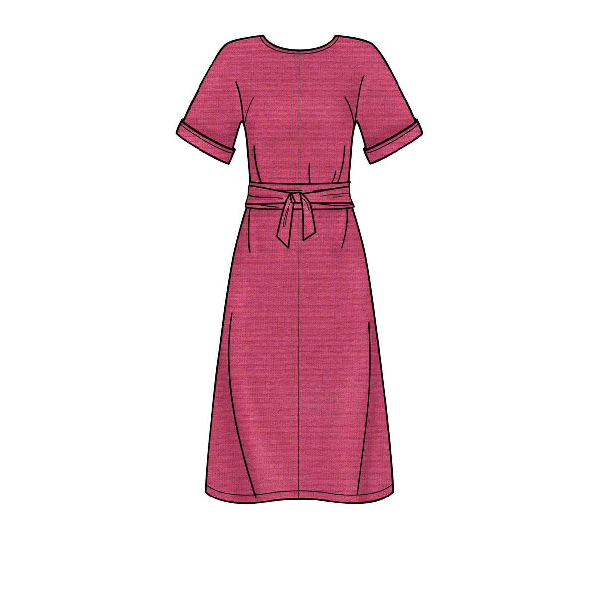Simplicity S8981 sewing pattern envelope showing dresses