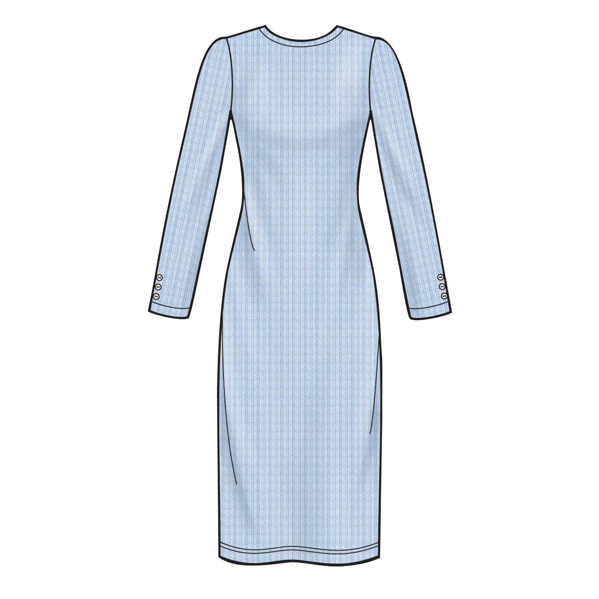 Simplicity S8982 sewing pattern envelope showing a dress and a two-piece top and skirt