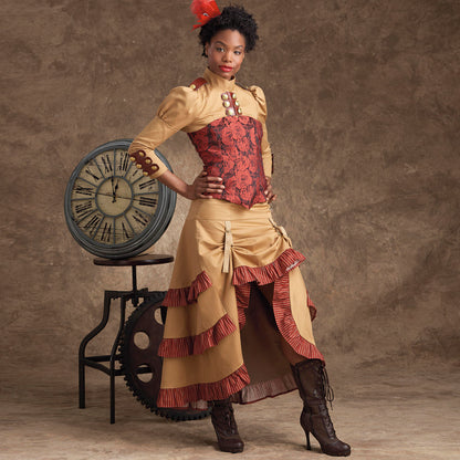 Simplicity S9007 sewing pattern envelope showing costumes