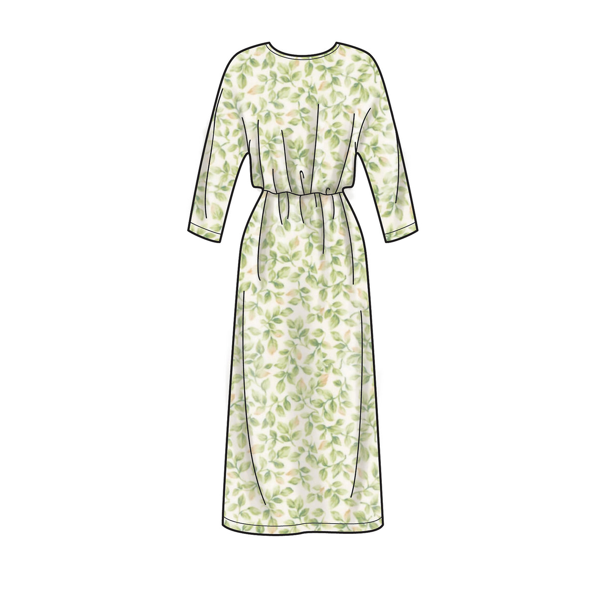Simplicity S9010 sewing pattern envelope showing loose-fit dresses