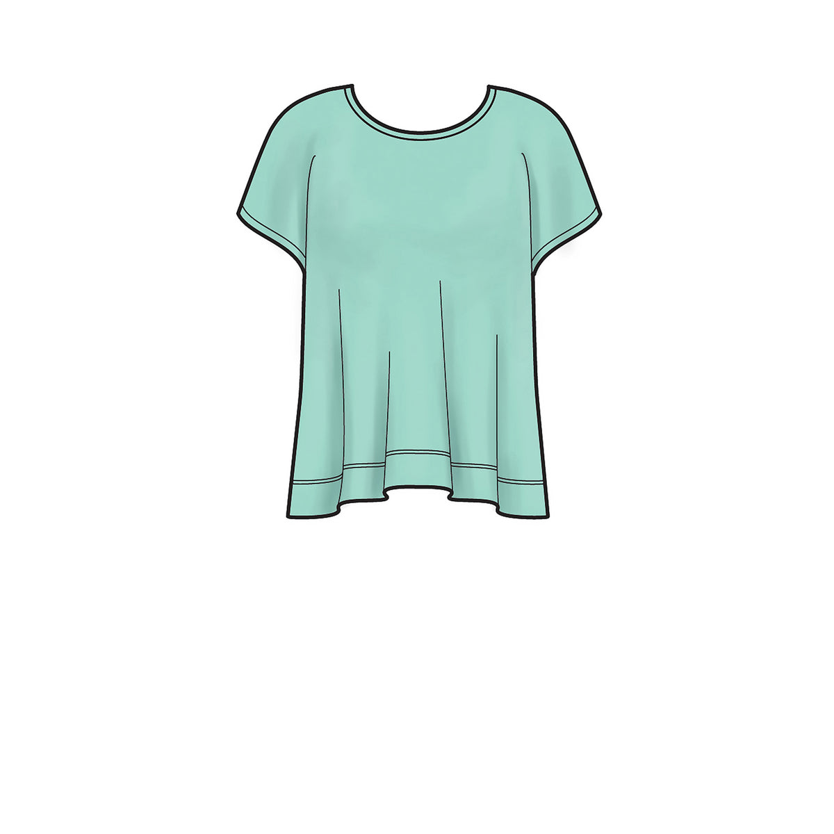Simplicity S9020 sewing pattern envelope showing sleepwear