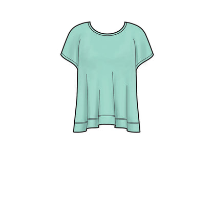 Simplicity S9020 sewing pattern envelope showing sleepwear