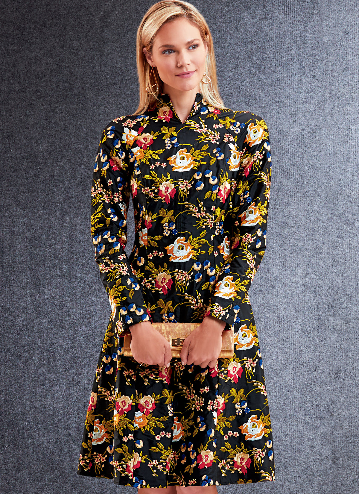Vogue Patterns V1741 pattern envelope showing semi-fitted, lined jacket