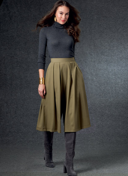 Vogue Patterns V1772 pattern envelope showing very loose-fitting trousers
