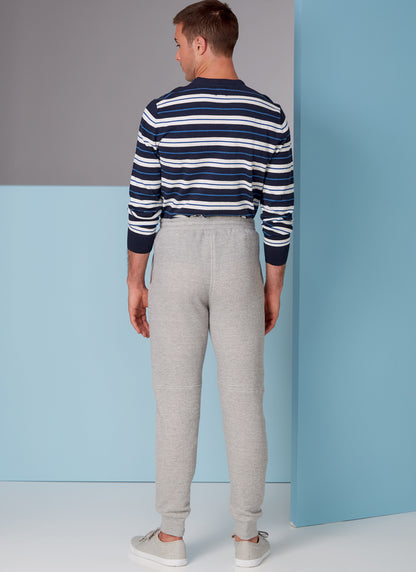 Vogue V1854 pattern envelope showing the jogger trousers designs