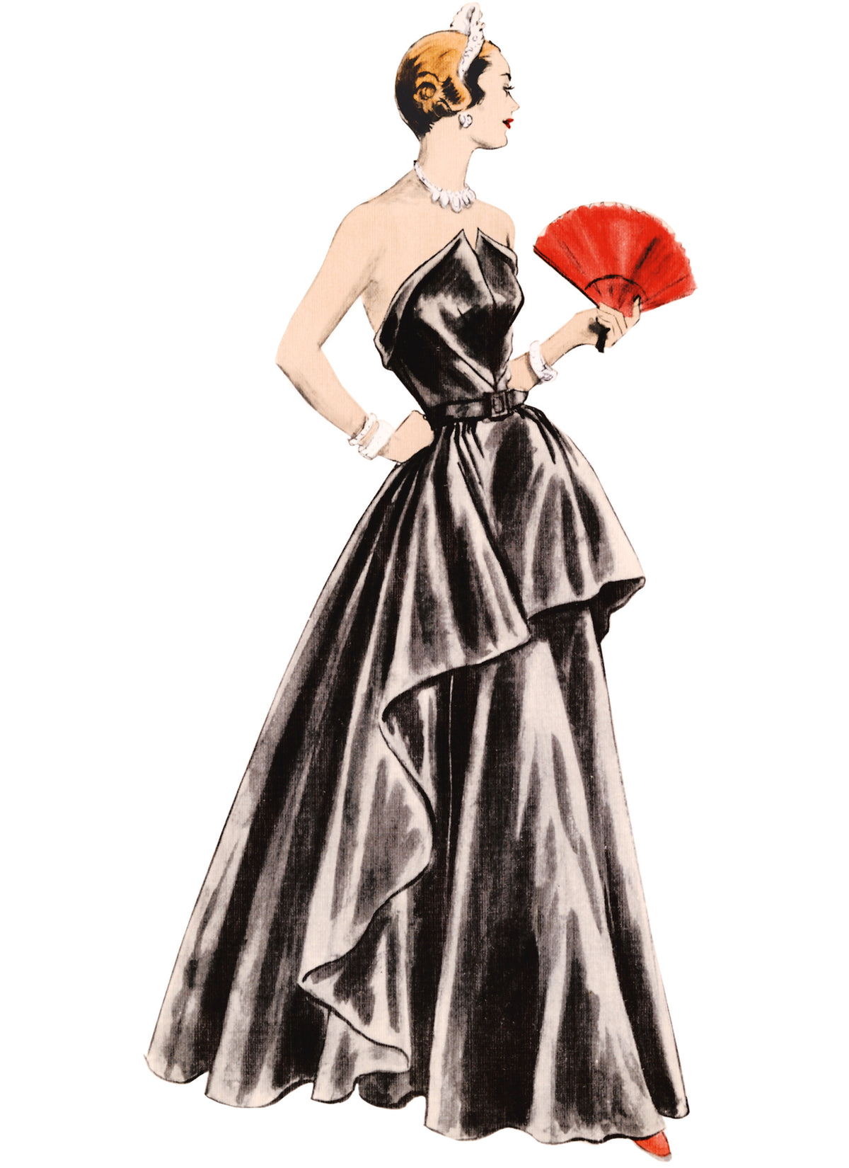 Vogue Patterns V1963 envelope showing the vintage 1948 dress designs