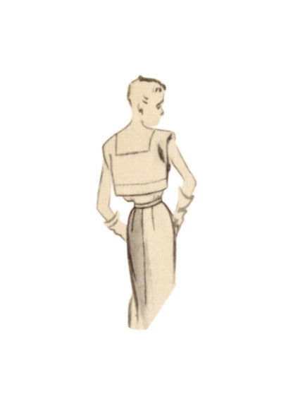 Vogue Patterns V1964 envelope showing the vintage 1950 dress designs