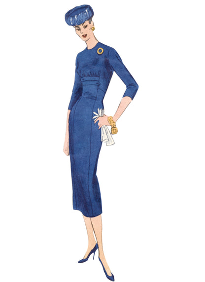 Vogue Patterns V1979 envelope showing vintage 1957 one-piece dress designs