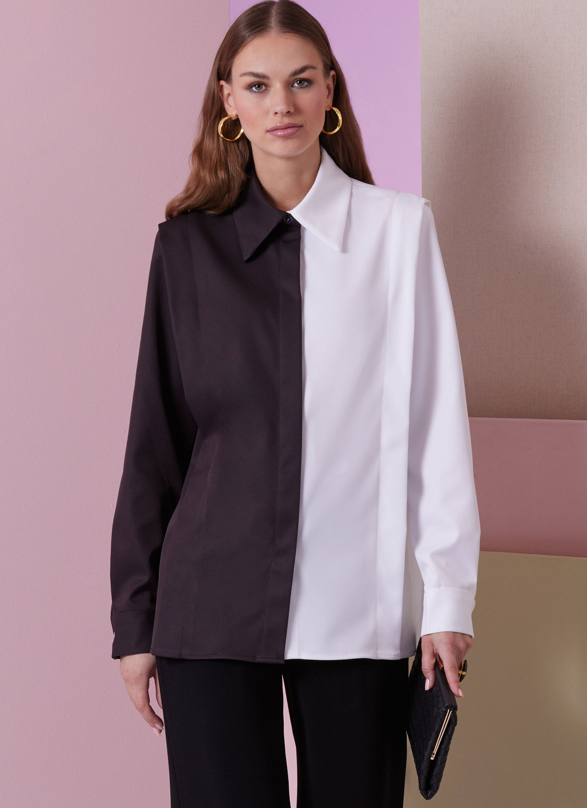 Vogue Patterns V2012 envelope showing loose-fitting shirt designs