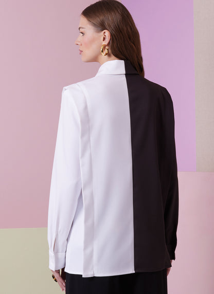 Vogue Patterns V2012 envelope showing loose-fitting shirt designs