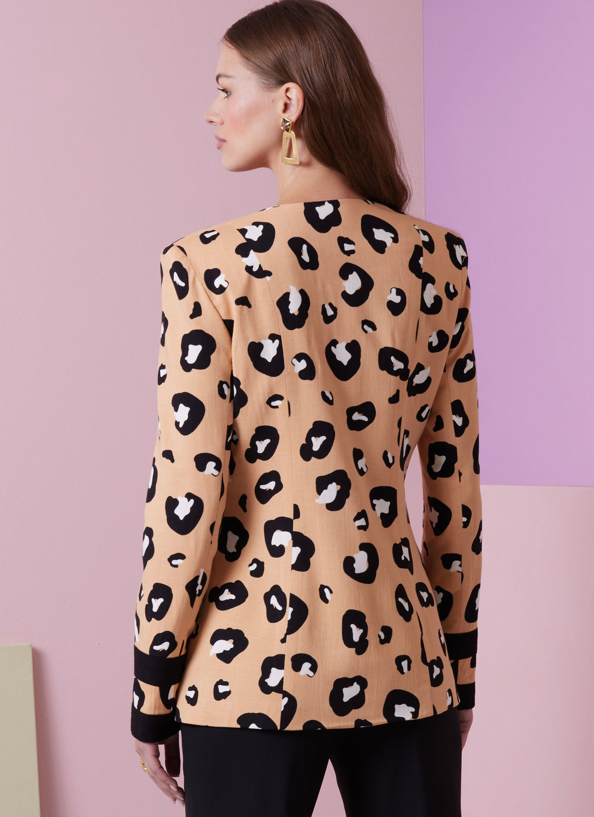 Vogue Patterns V2015 envelope showing collarless jacket designs