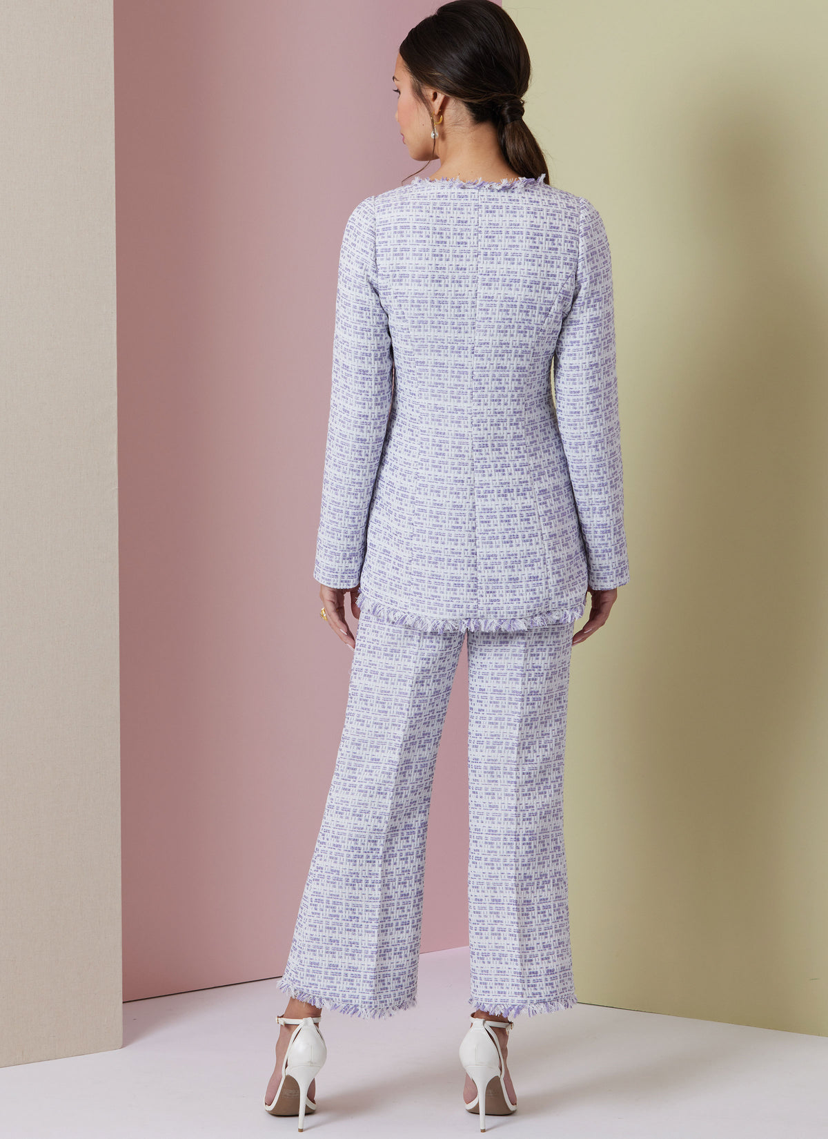 Vogue Patterns V2017 envelope showing close-fitting lined jacket designs