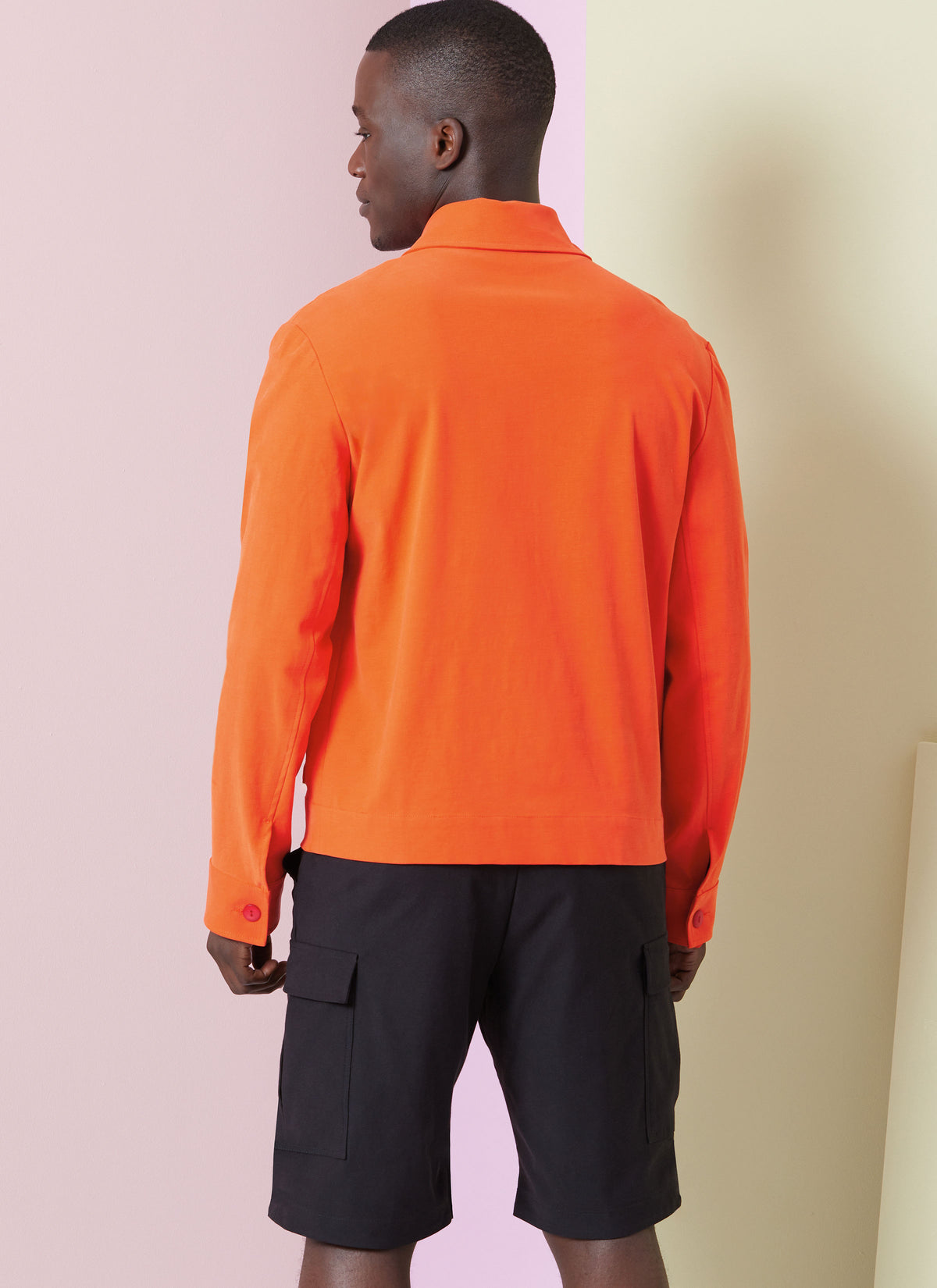 Vogue Patterns V2022 envelope showing mens unlined jacket designs