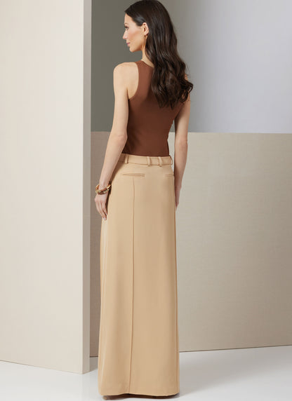 Vogue Patterns V2032 lined skirt sewing pattern envelope