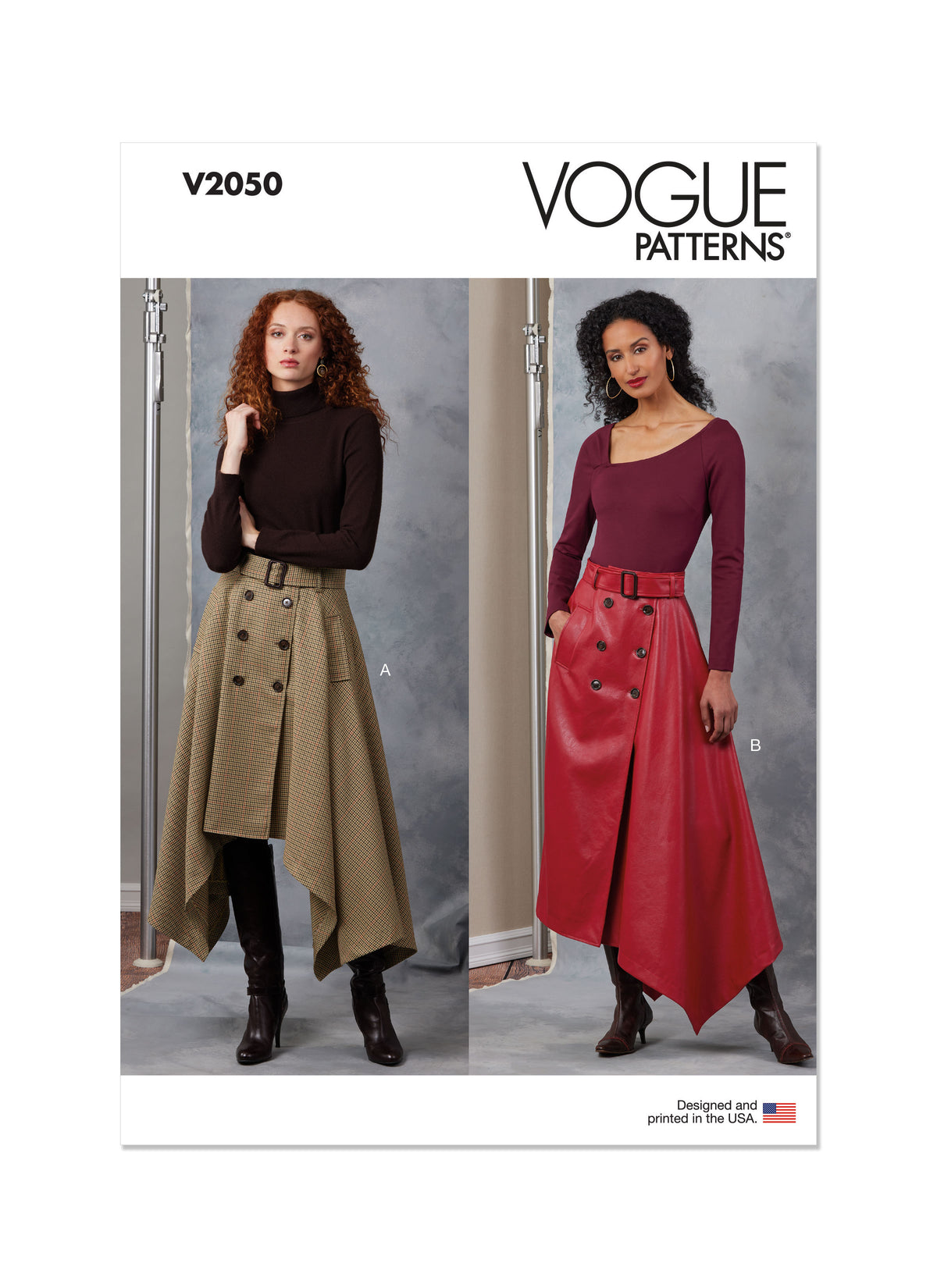 Vogue Patterns V2036 unlined waistcoat sewing pattern envelope