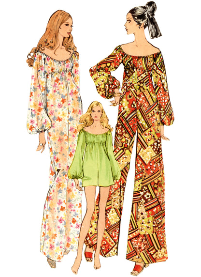 Vogue Patterns V2041 vintage 1970 jumpsuit sewing pattern envelope