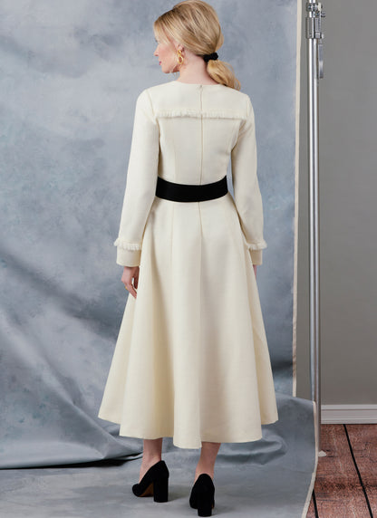 Vogue Patterns V2046 fit and flare dress sewing pattern envelope