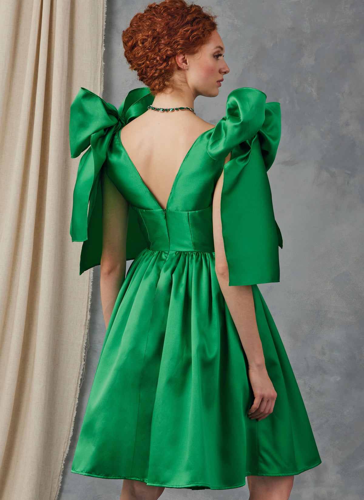 Vogue Patterns V2048 pattern envelope showing a special occasion dress