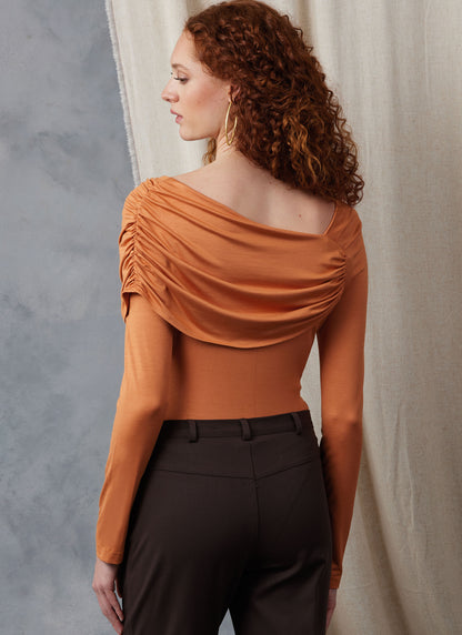 Vogue Patterns V2049 pattern envelope showing a close-fitting bodysuit