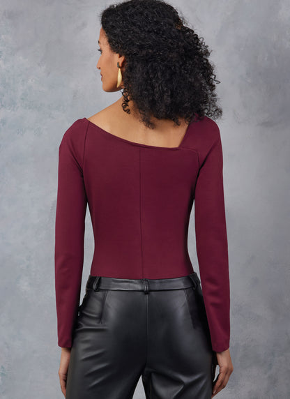Vogue Patterns V2049 pattern envelope showing a close-fitting bodysuit