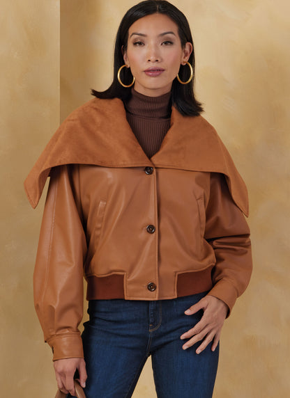 Vogue Patterns V2072 pattern envelope showing the jacket designs