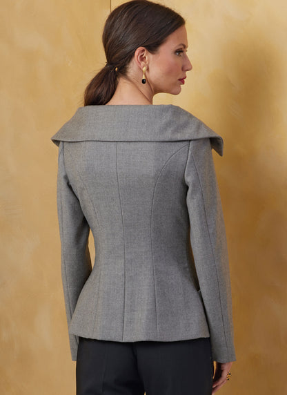 Vogue Patterns V2073 pattern envelope showing the jacket designs