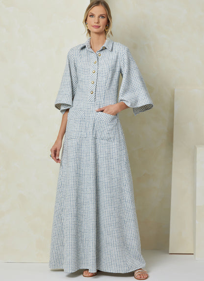 Vogue Patterns V2083 pattern envelope showing the dress designs