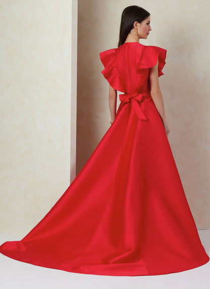 Vogue Patterns V2087 pattern envelope showing the occasion dress designs