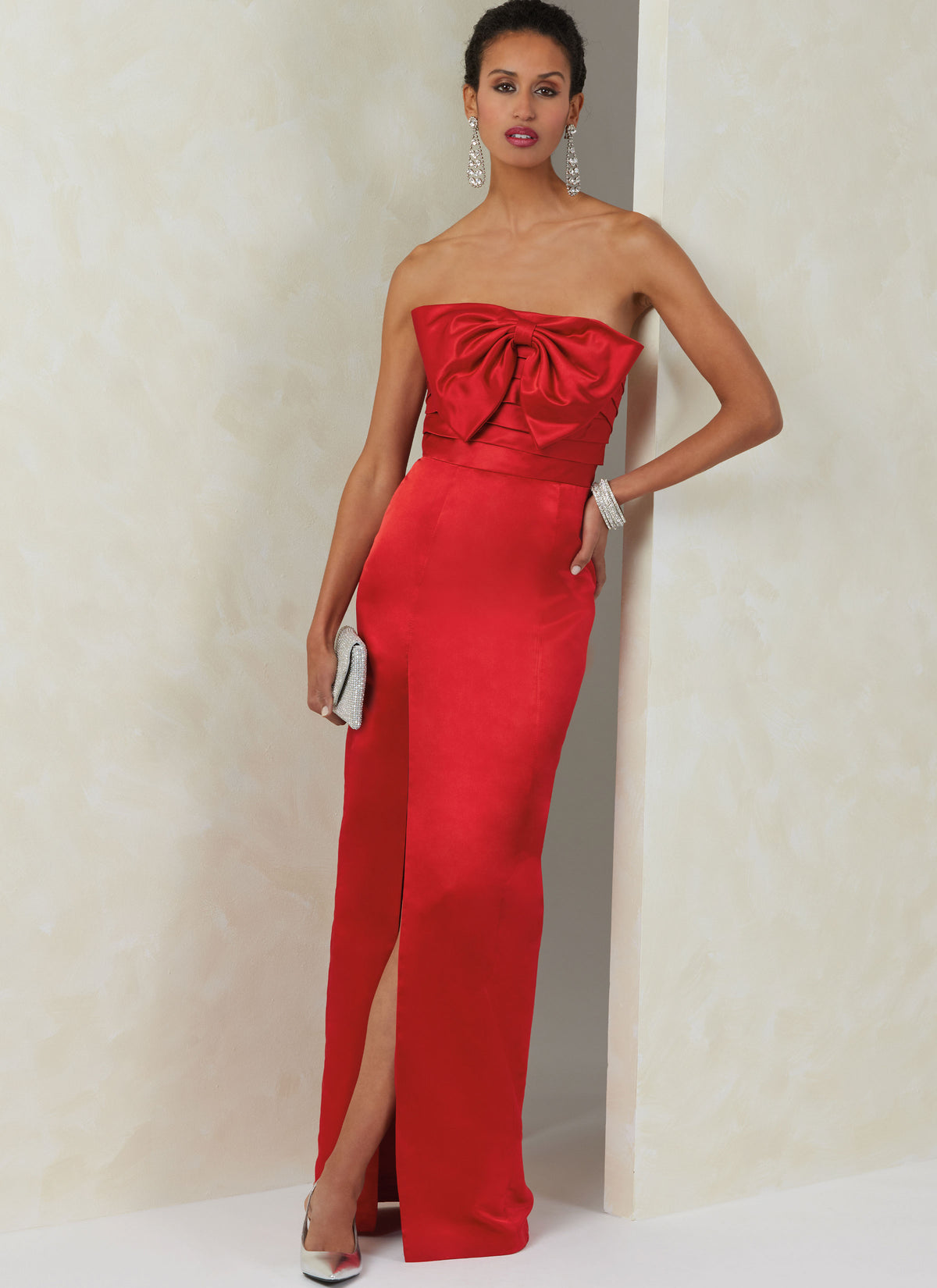 Vogue Patterns V2088 pattern envelope showing the occasion dress designs