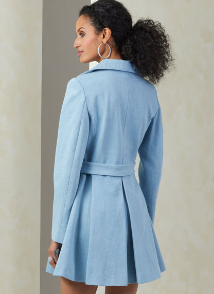 Vogue Patterns V2092 pattern envelope showing the coat designs