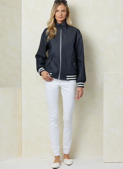 Vogue Patterns V2093 pattern envelope showing the jacket designs