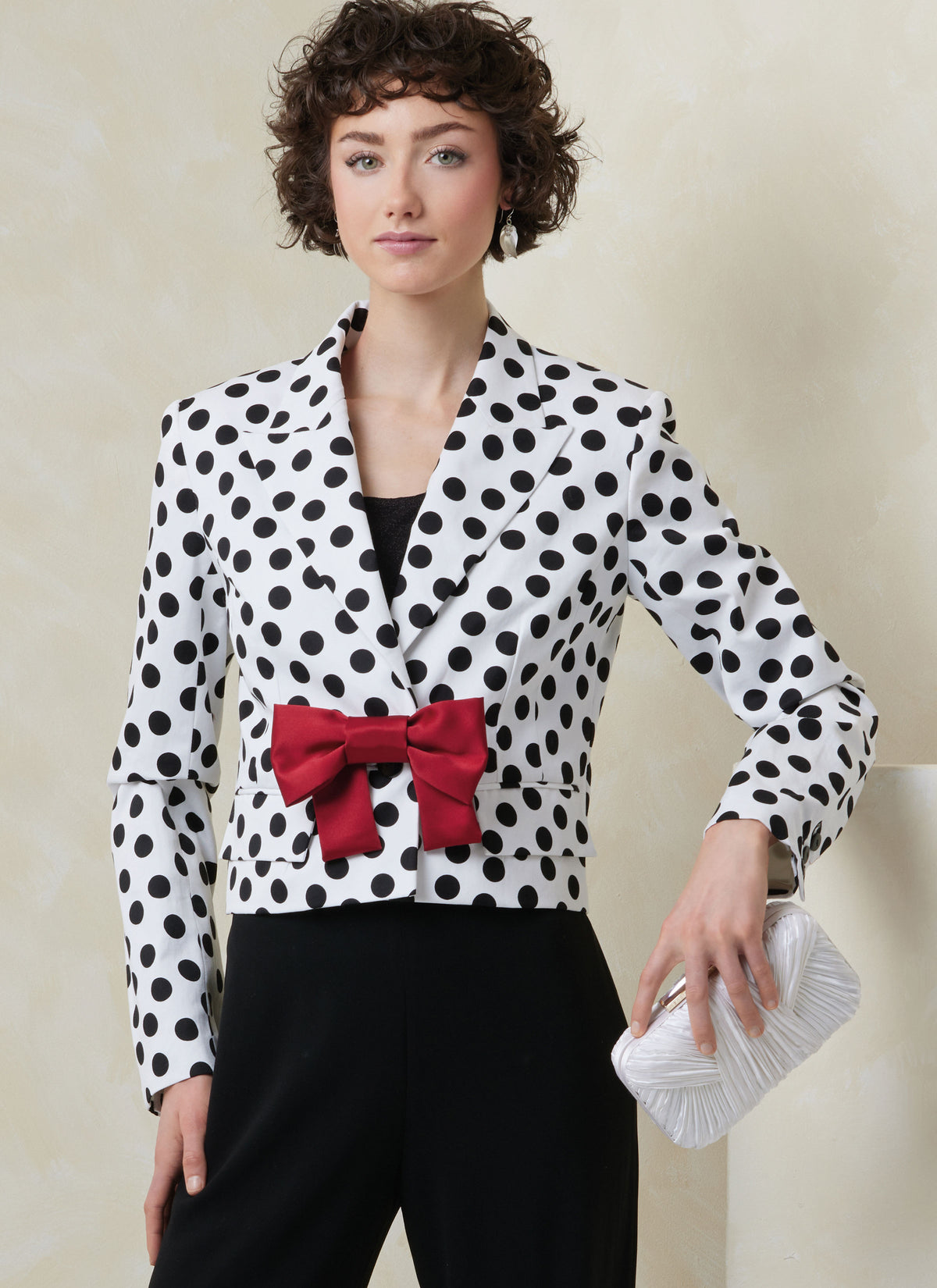 Vogue Patterns V2114 envelope showing the cropped jacket designs