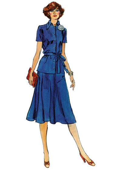 Vogue Patterns V2122 envelope showing the vintage 1977 knit jacket designs
