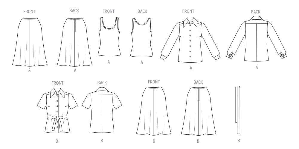 Vogue Patterns V2122 envelope showing the vintage 1977 knit jacket designs